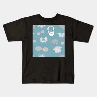 Psychology Freud and Rorschach Kids T-Shirt